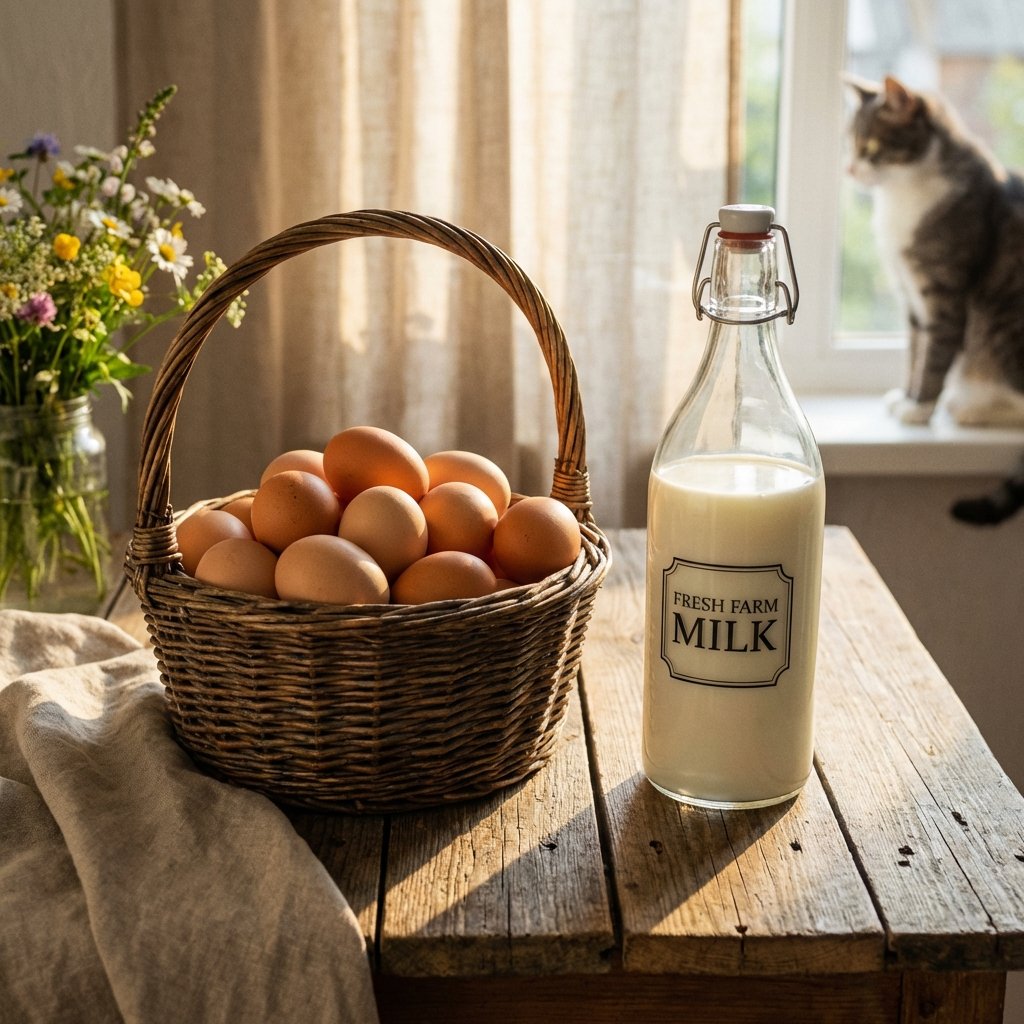 Eggs and Milk